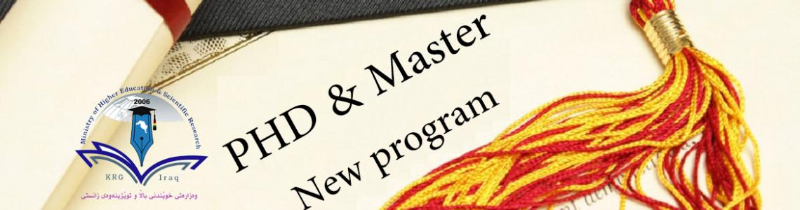 PHD & master- New program2